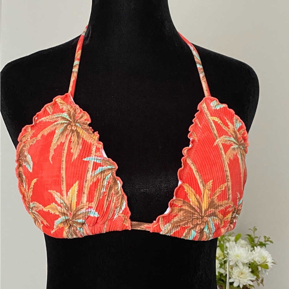 Body Glove ~ Tropical Print Bikini Top